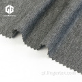 TR Grey Melange Spandex Roma Fabric Use